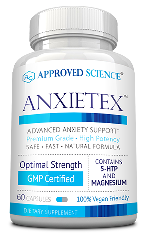 Anxietex ingredients bottle